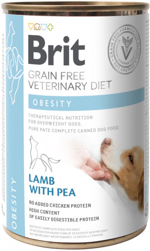 BRIT Grain Free Vet Diets Dog Obesity - Nassfutter für Hunde 400g