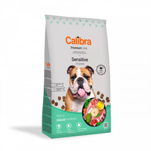 CALIBRA Dog Premium Sensitive Lamm Trockenfutter für Hunde - 12kg
