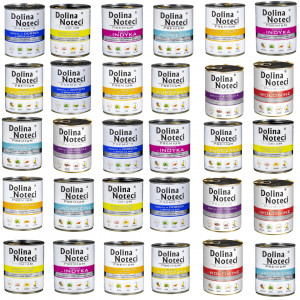 DOLINA NOTECI Premium MIX 8 GESCHMACKSRICHTUNGEN - Nassfutter für Hunde - 30x800 g