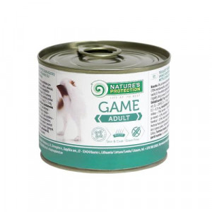 NATURE'S PROTECTION Adult Wild – Nassfutter für Hunde – 200 g