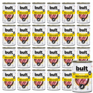 BULT Rich in duck - Nassfutter für Hunde - 24x400g