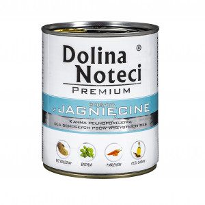 DOLINA NOTECI Premium Rich in lamb - Nassfutter für Hunde - 800 g