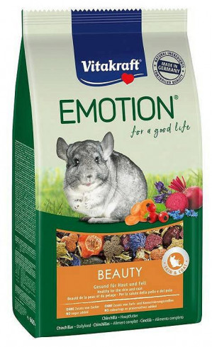VITAKRAFT EMOTION BEAUTY - Trockenfutter für Chinchillas - 600 g