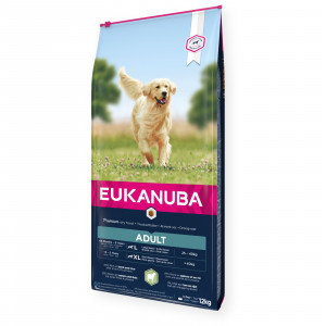 EUKANUBA Adult Large Breed reich an Lamm & Reis - Hundefutter - 12kg