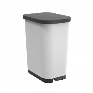 ROTHO Ribo White - mülleimer mit pedal – 35l