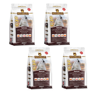 WOLFSBLUT VetLine Gastrointestinal Duck - trockenfutter für Hunde - 4x2kg