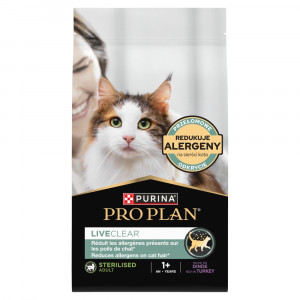 PURINA Pro Plan LiveClear Sterilised Rich in turkey - trockenfutter für Katzen - 2,8kg