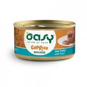 OASY Caprice Mousse Trout - nassfutter für Katzen - 85g