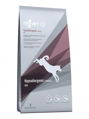 TROVET Hypoallergenic IPD with insect - Trockenfutter für Hunde - 3 kg