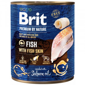 BRIT Premium by nature Fish with fish skin - Nassfutter für Hunde - 800g