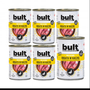 BULT Rich in duck - Nassfutter für Hunde - 6x400g