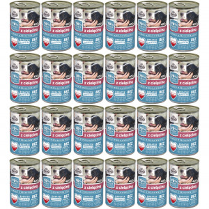 FRENDI mit Kalbfleisch Stücke in feiner Soße - Nassfutter für Hunde - 24x400g