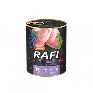 Dolina Noteci Rafi Nassfutter mit Kaninchen, Heidelbeeren und Preiselbeeren - 800g