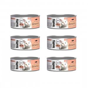 BULTI Rich in salmon - nassfutter für Katzen - 6x85g