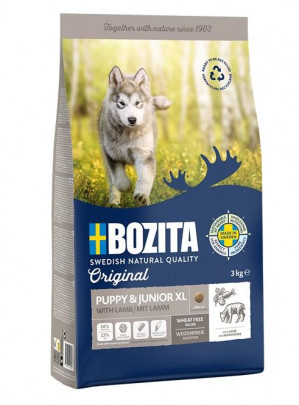 BOZITA Original Puppy & Junior XL Lamb - trockenfutter für Hunde - 12kg