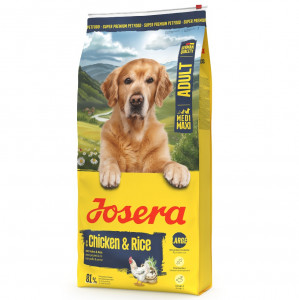 JOSERA Medi/Maxi Chicken & Rice - trockenfutter für Hunde - 12,5kg
