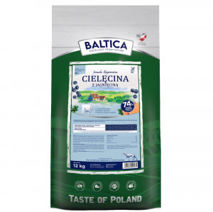 BALTICA Smaki regionów Medium and large breeds Veal with lamb - trockenfutter für Hunde - 12kg