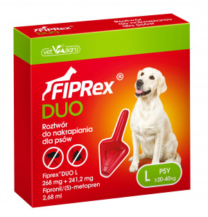 FIPREX Duo Parasitentropfen für Hunde L - 2,68 ml