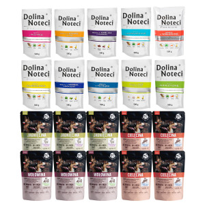 PET REPUBLIC DOLINA NOTECI Premium MIX Sorten - Nassfutter für Hunde - 20x500 g
