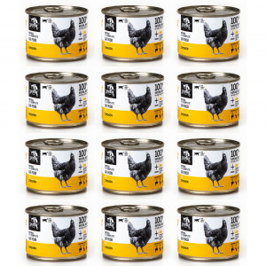 3COTY 03. Chicken - nassfutter für Katzen - 12x180g