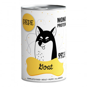 PAKA ZWIERZAKA Pepe Goat - Nassfutter für Hunde - 400g
