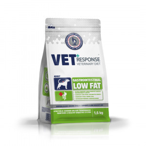 VET RESPONSE Gastrointestinal Low fat - trockenfutter für Hunde - 1,6kg