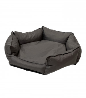 GO GIFT Hexagon Anthrazit XL - Haustierbett - 75 x 55 x 15 cm