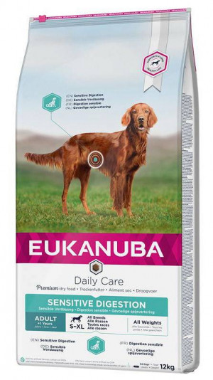 Eukanuba Daily Care Adult Sensitive Digestion - Hundetrockenfutter - 12 kg 