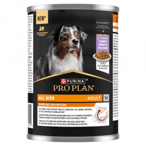 PURINA Pro Plan Everyday nutrition All size Adult Turkey in jelly - Nassfutter für Hunde - 400g