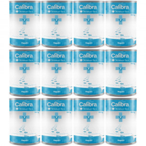 CALIBRA Veterinary Diets Hepatic - Nassfutter für Hunde - 12x400g