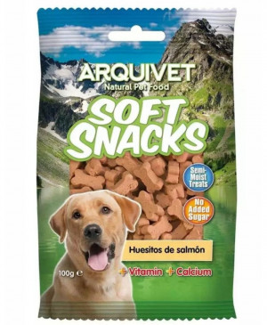 ARQUIVET Soft Snacks Salmon - leckerli für hunde - 100g
