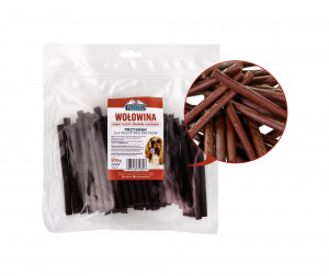 PETITTO Soft beef sticks - leckerli für hunde - 500g 