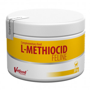 VETFOOD L-Methiocid Feline - Nahrungsergänzungsmittel für Katzen - 39g