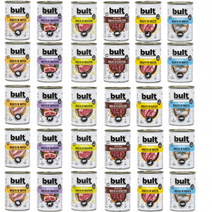 BULT MIX 6 GESCHMACKSRICHTUNGEN - Nassfutter für Hunde - 30x800g