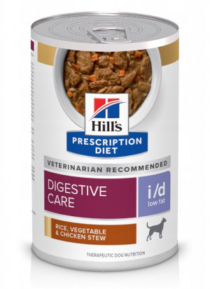 HILL'S PD Canine Digestive Care Low Fat i/d Stew - Nassfutter für Hunde - 354 g