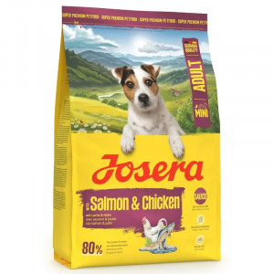JOSERA Mini Salmon & Chicken - trockenfutter für Hunde - 3kg