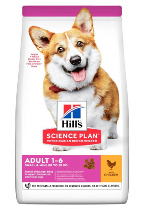HILL'S Science Plan Adult small&mini Chicken - trockenfutter für Hunde - 1,5kg