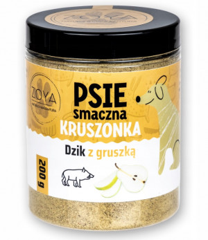 ZOYA Wild Boar and Pear Crumble - leckerli für hunde - 200g