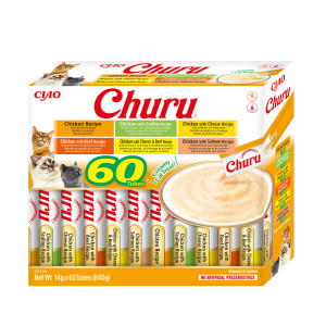 INABA Churu Variety box Chicken - Katze behandeln - 60 x 14g
