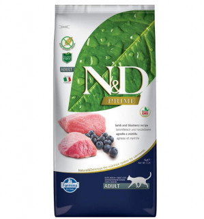 FARMINA N&D Prime Lamb & Blueberry - Trockenfutter für Katzen - 5 kg 