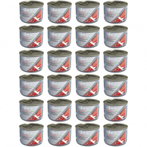 TROVET Renal & Oxalate RID Lamm – Nassfutter für Katzen – 24×200 g