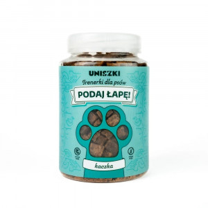 UNISZKI Podaj łapę Duck - leckerli für hunde - 210g