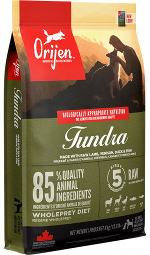 ORIJEN Tundra - trockenfutter für Hunde - 6kg
