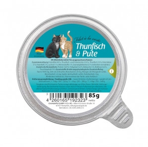 GRANATAPET Filet á la carte Tun with turkey - nassfutter für Katzen - 85g