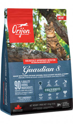 ORIJEN Guardian 8 - Trockenfutter für Katzen - 1,8 kg 