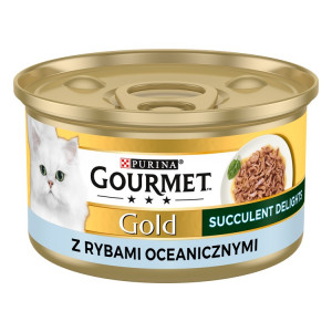 PURINA Gourmet Gold Succulent Delights Ocean fish - Nassfutter für Katzen - 85g 