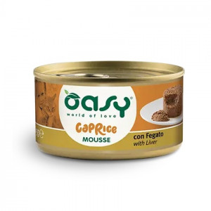 OASY Caprice Mousse Liver - nassfutter für Katzen - 85g
