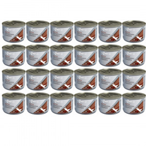 TROVET Hepatic HLD mit Hühnerfleisch – Nassfutter für Katzen – 24×200 g