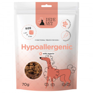 PEPE VET Hypoallergenic Insect - leckerli für hunde - 70g