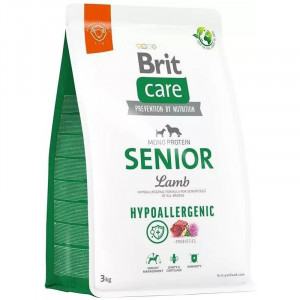BRIT Care Hypoallergenic Senior Lamb with rice - trockenfutter für Hunde - 3kg